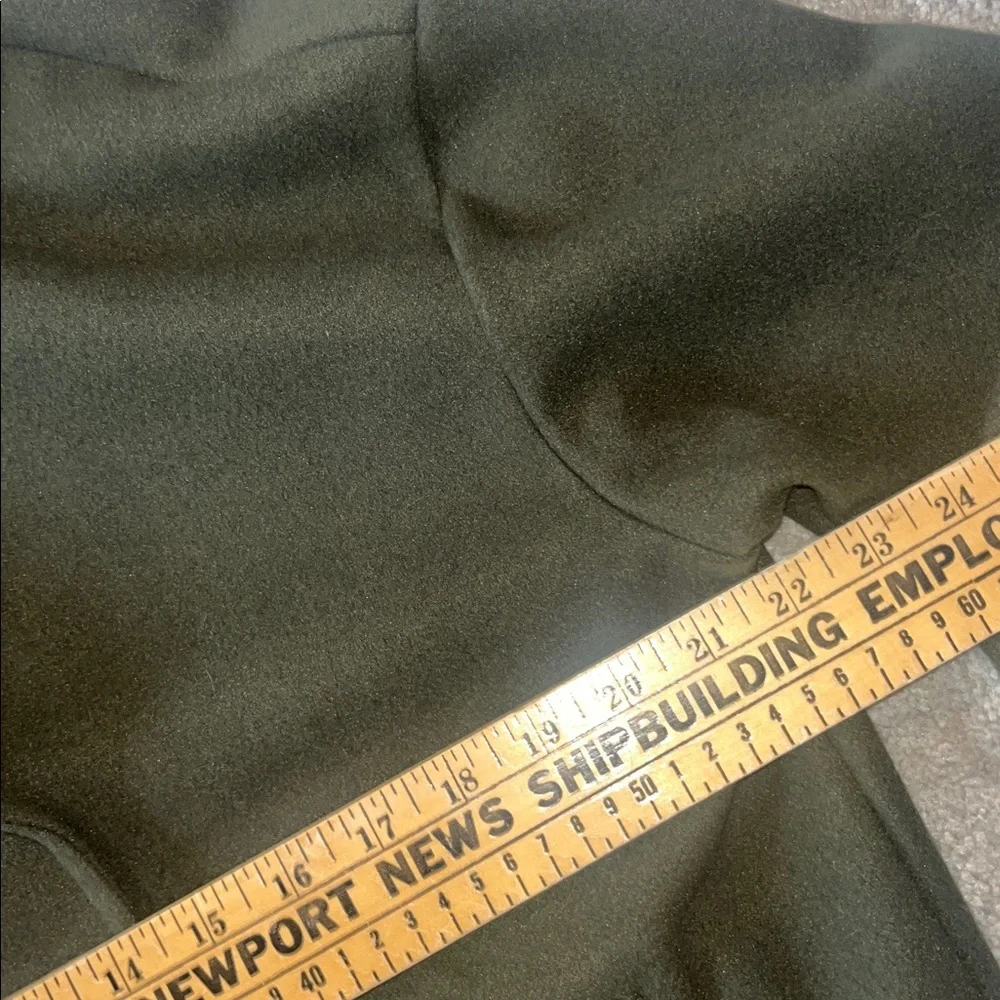 Banana Republic Green Melton Moto Jacket Size M NWT - Picture 10 of 10